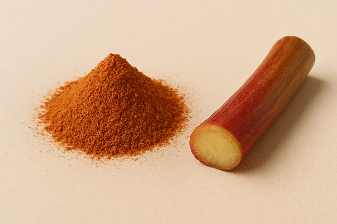 Rhubarb (Rheum rhabarbarum) Root Extract