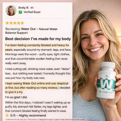 Water Out - 100% Herbal Diuretic