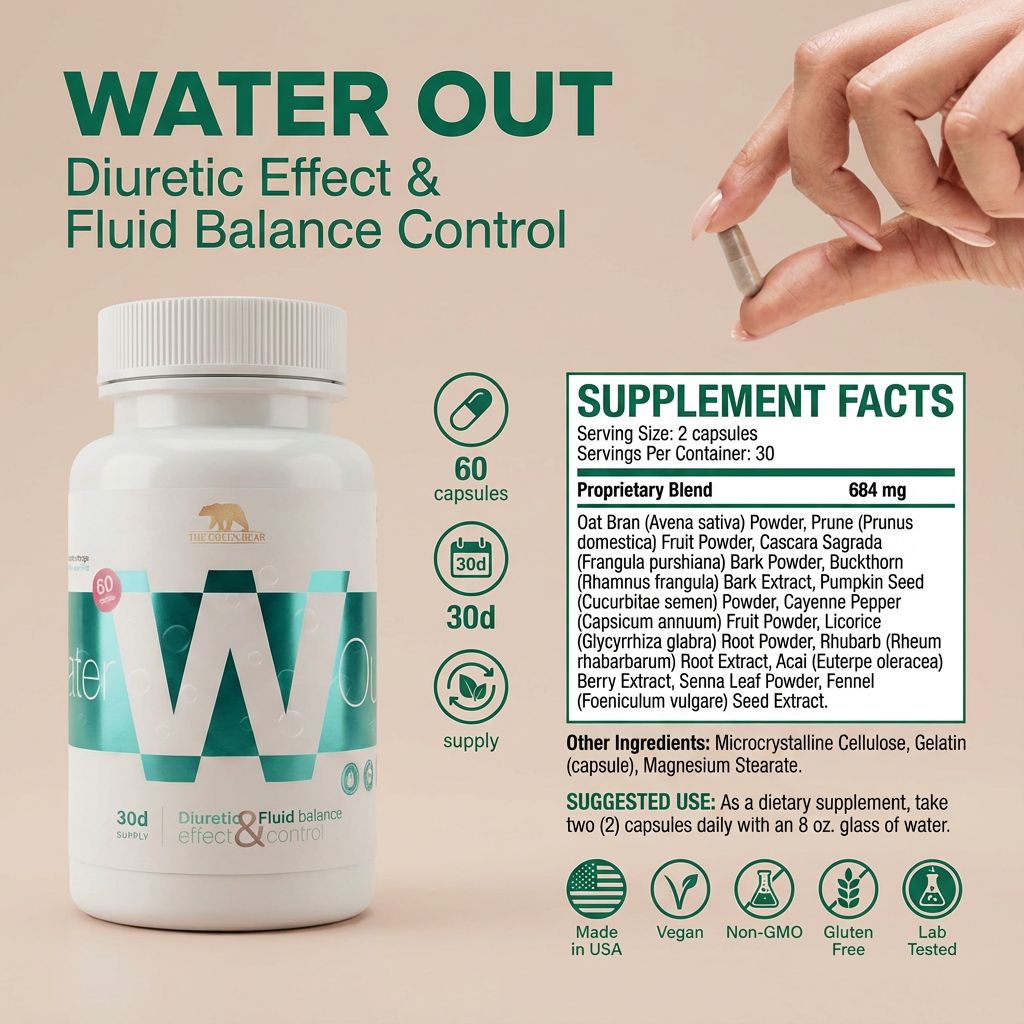 Water Out - 100% Herbal Diuretic
