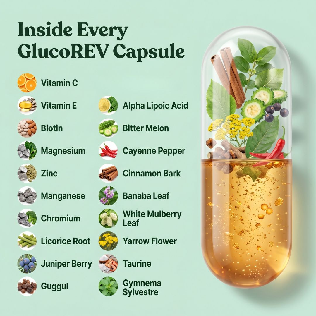 Gluco Rev - Blood Sugar and Appetite Control
