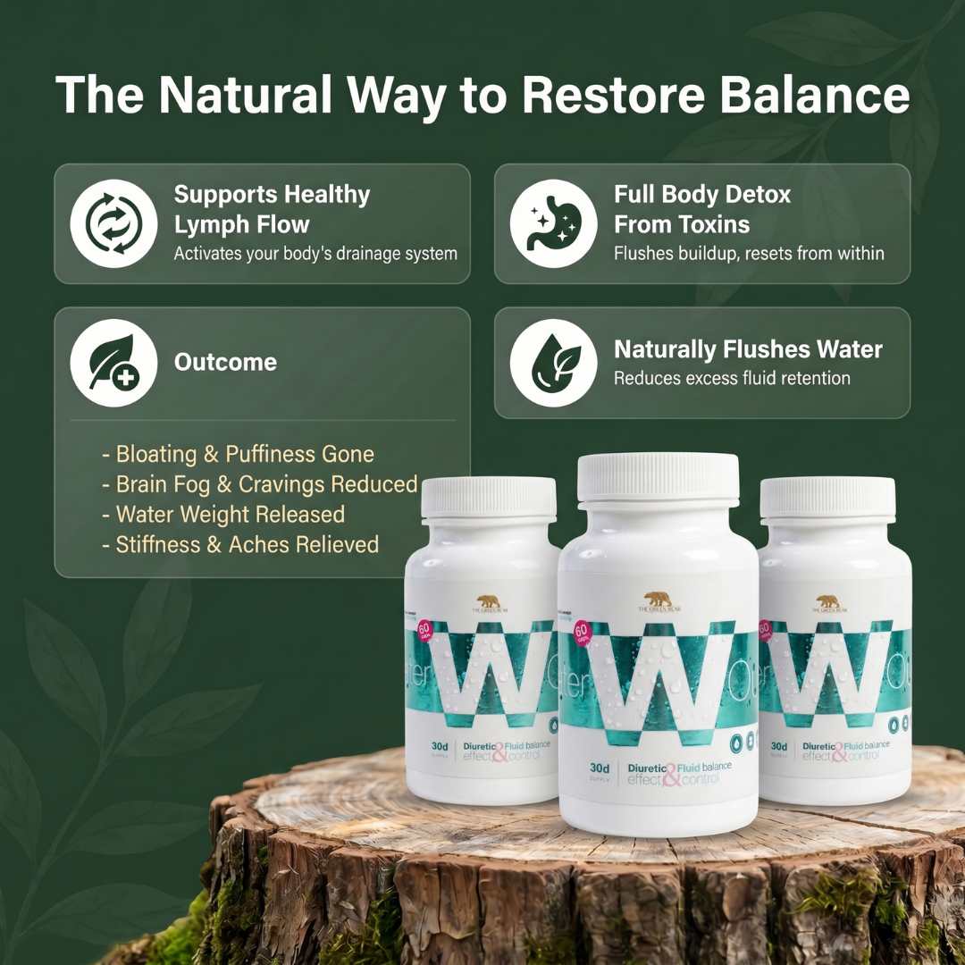 Water Out - Natural Lymphatic Drainage
