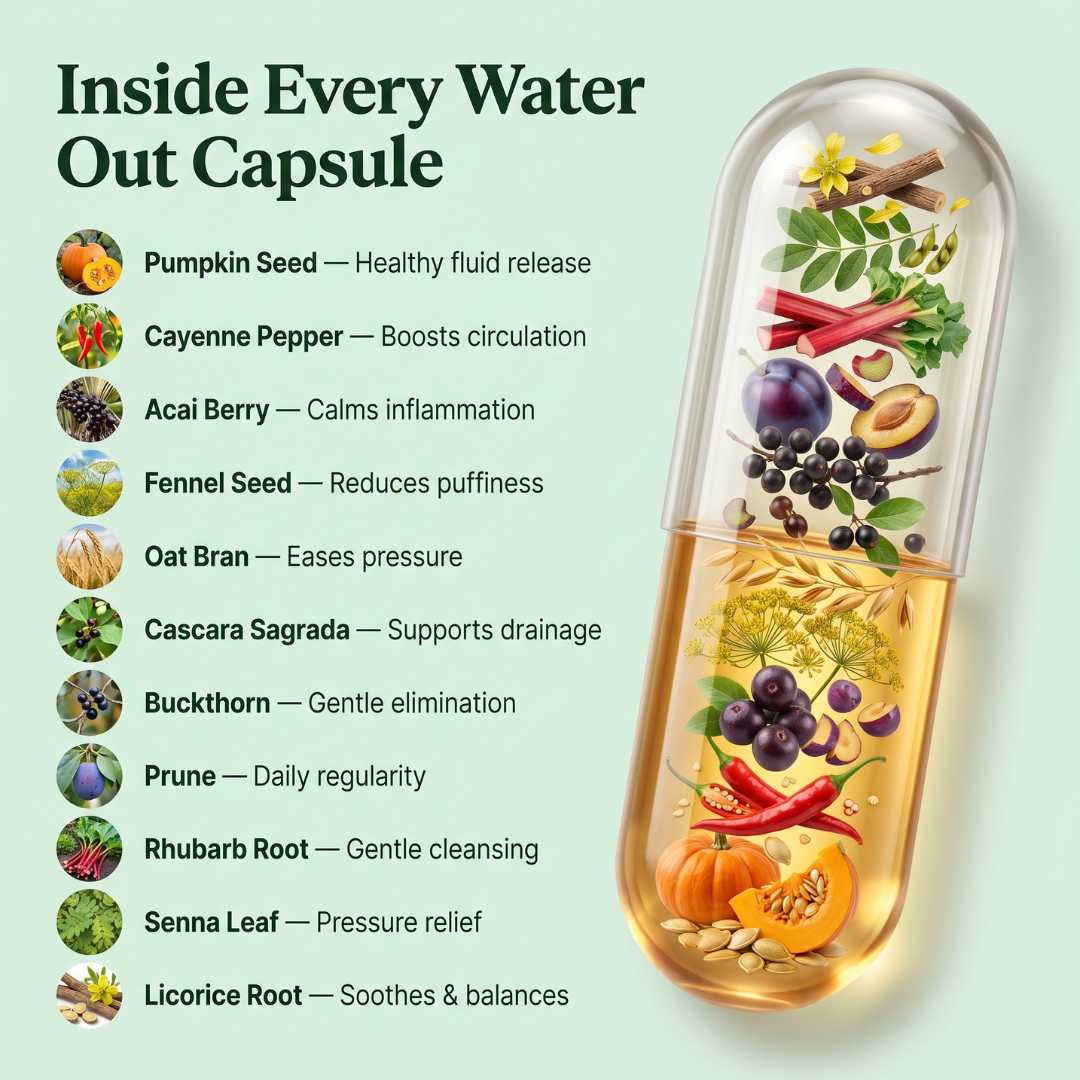 Water Out - Natural Lymphatic Drainage